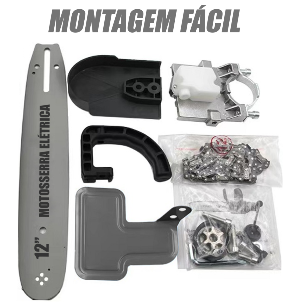 KIT MOTOSSERRA - ADAPTADOR PARA ESMERILHADEIRA E LIXADEIRA - Imagem 3