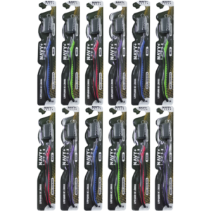 ESCOVA DENTAL ADULTO MACIA C/ 12UN BLACK 4045