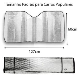 PROTETOR SOLAR P/ PAINEL AUTOMOTIVO 1º LINHA - GADAN