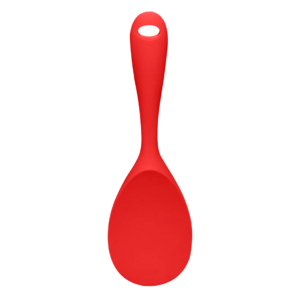 COLHER DE ARROZ CURTA - SILICONE - 23CM - GADAN
