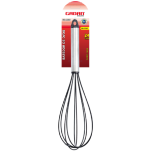 BATEDOR DE OVOS - SILICONE - 24CM - GADAN