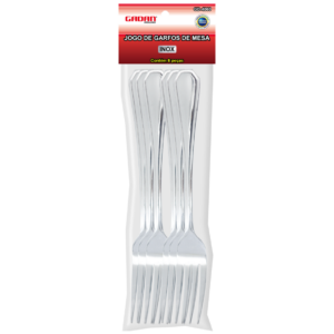 GARFO EM INOX C/ 6 UN. - GADAN
